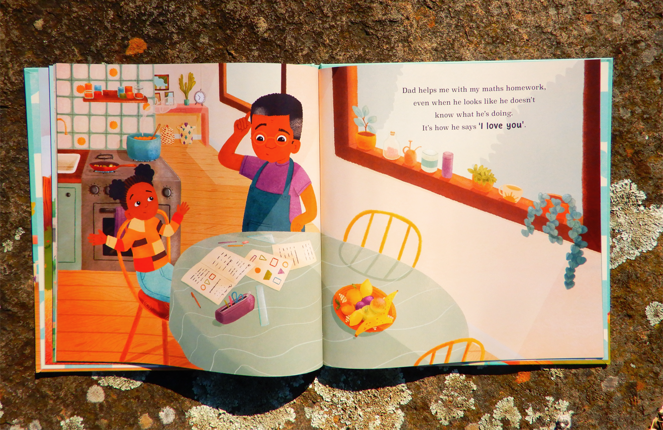 How My Family Says I Love You (signed) by illustrator