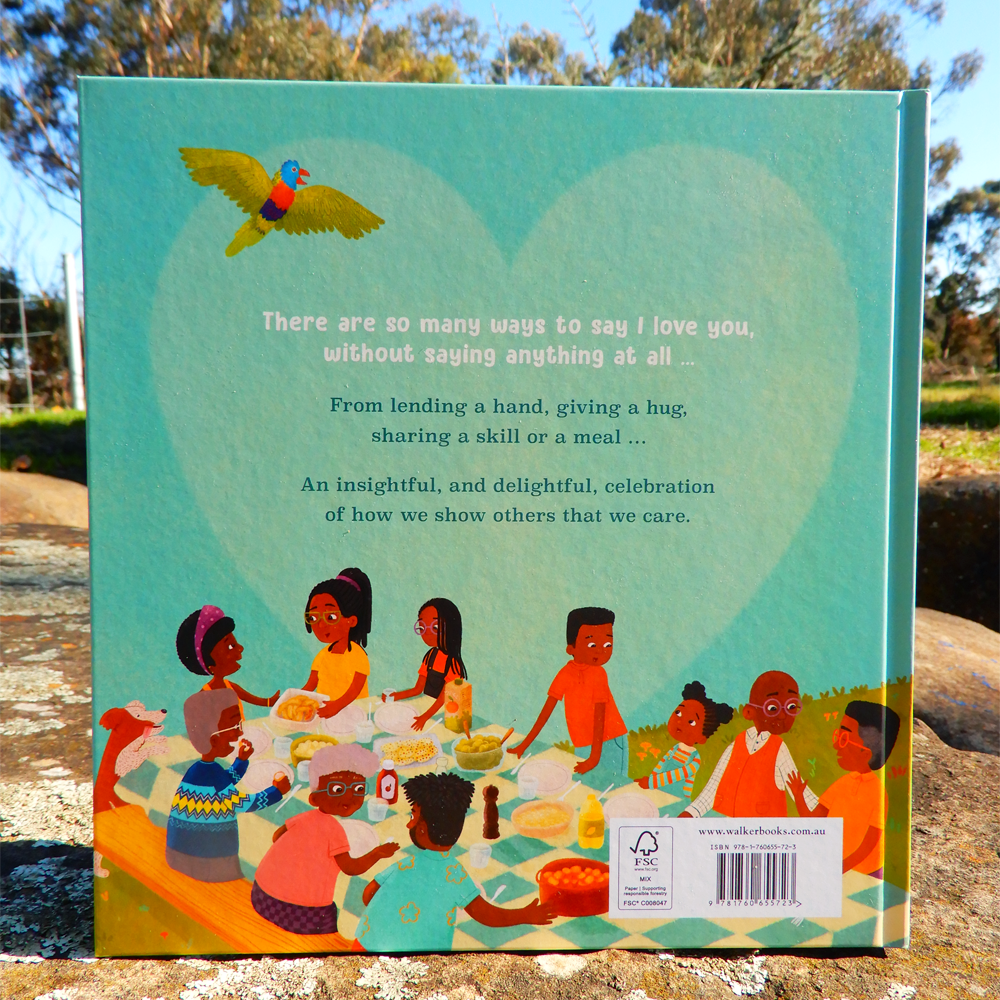 How My Family Says I Love You (signed) by illustrator