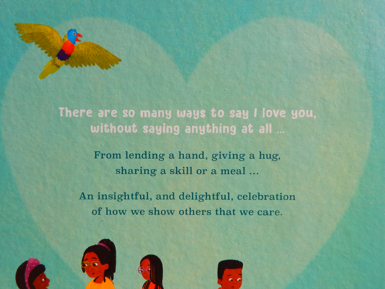 How My Family Says I Love You (signed) by illustrator