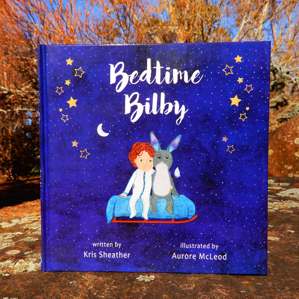 Bedtime Bilby book (signed) by illustrator