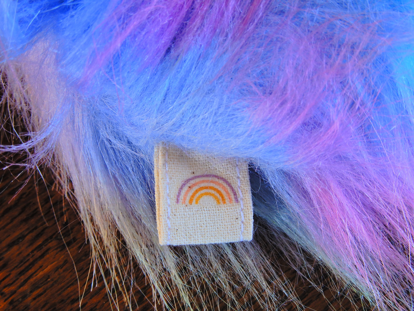 Floof the Rainbow Sprite keychain/ bag charm