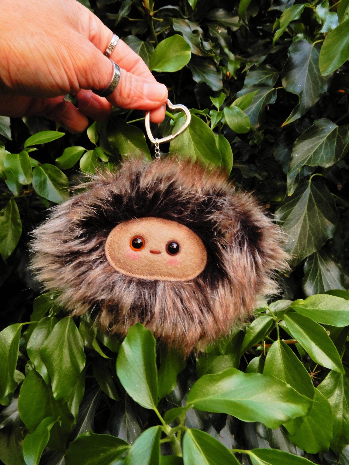 Grøk the Mountain Sprite keychain/ bag charm