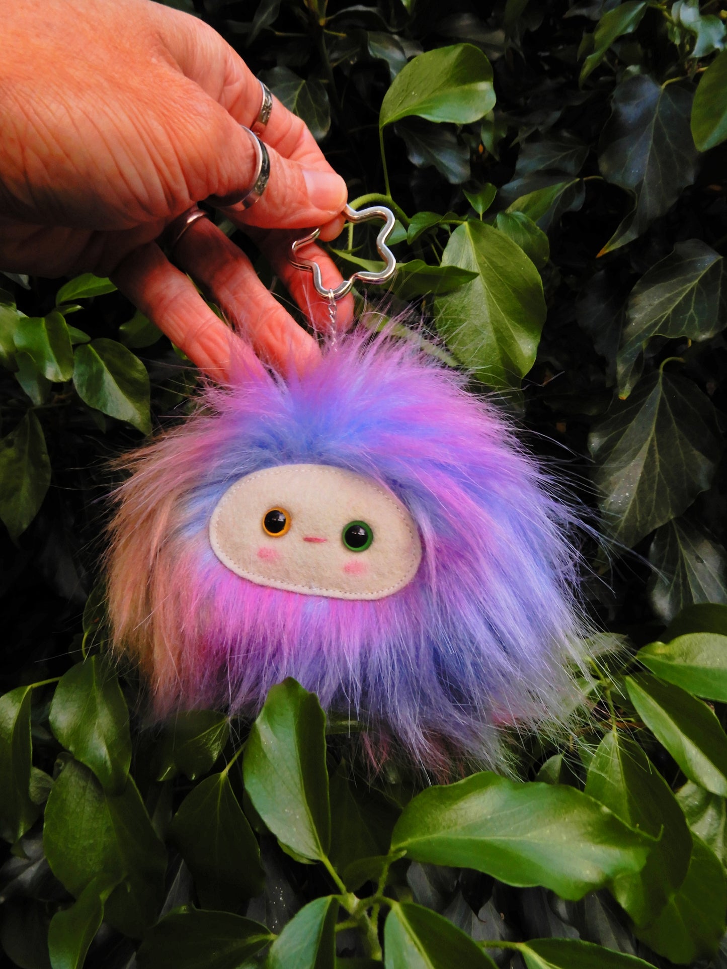 Floof the Rainbow Sprite keychain/ bag charm
