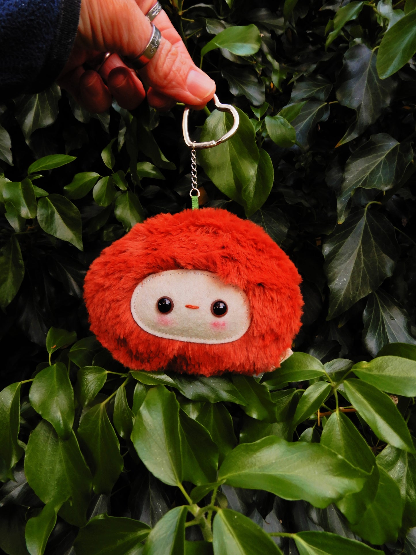 Squash the Earth Sprite keychain/ bag charm