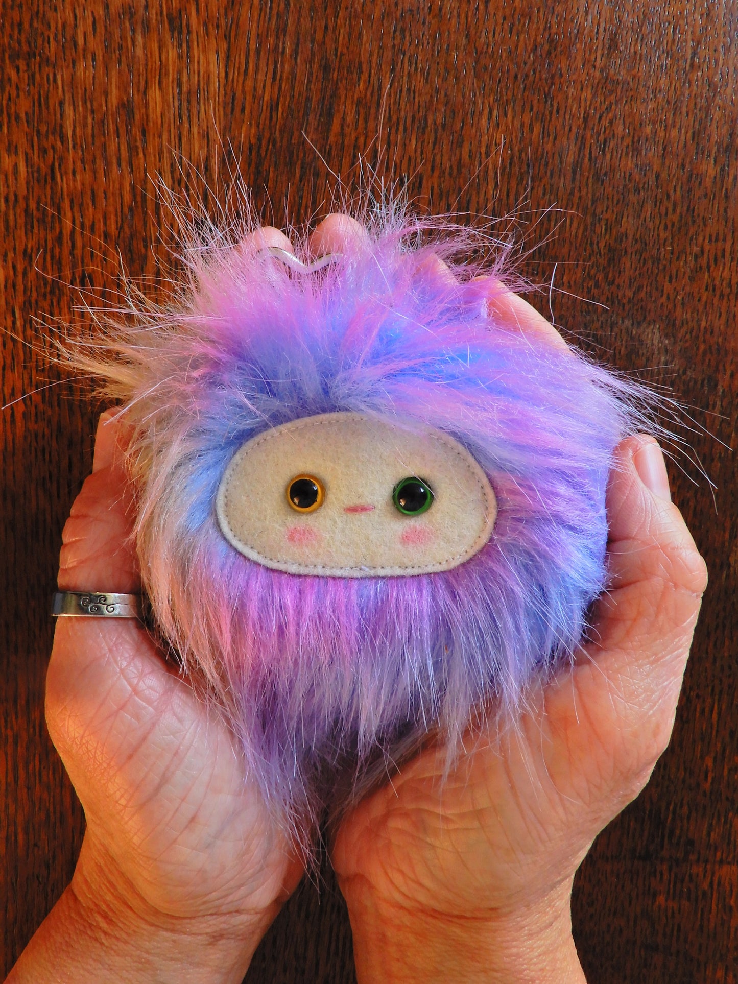 Floof the Rainbow Sprite keychain/ bag charm