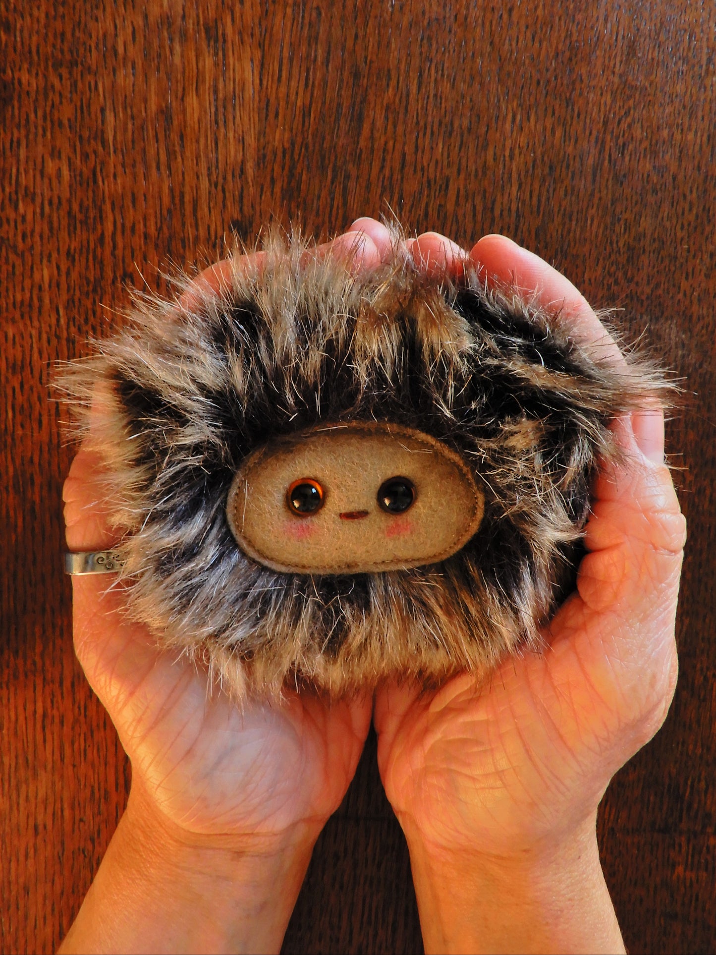 Grøk the Mountain Sprite keychain/ bag charm