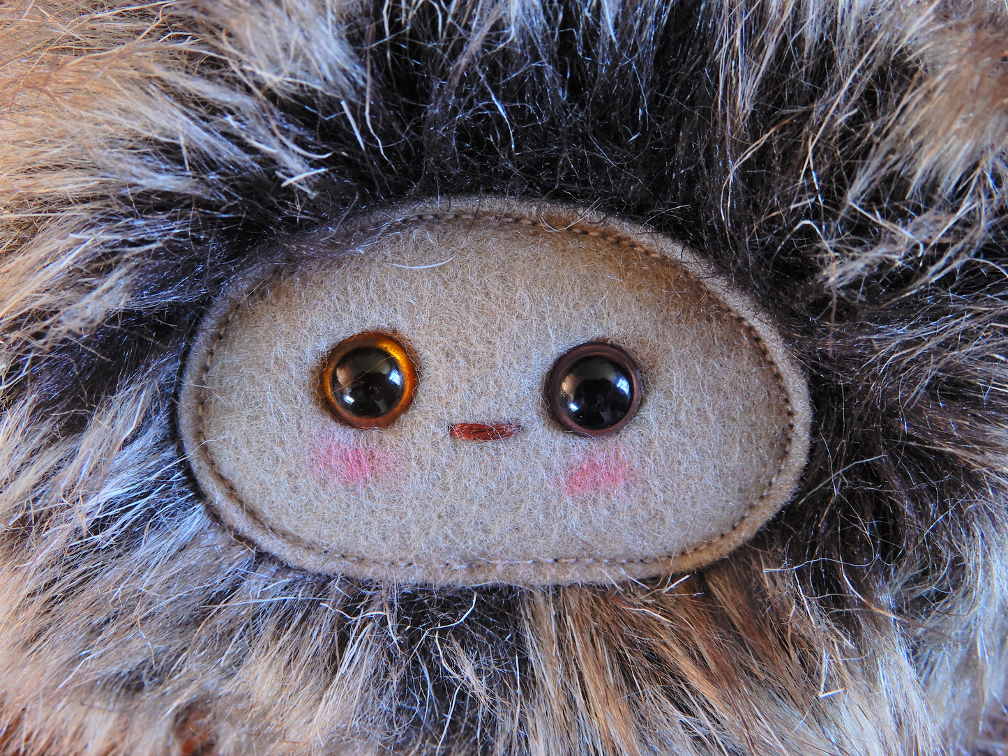 Grøk the Mountain Sprite keychain/ bag charm