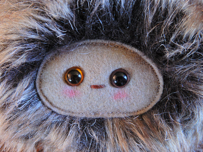 Grøk the Mountain Sprite keychain/ bag charm