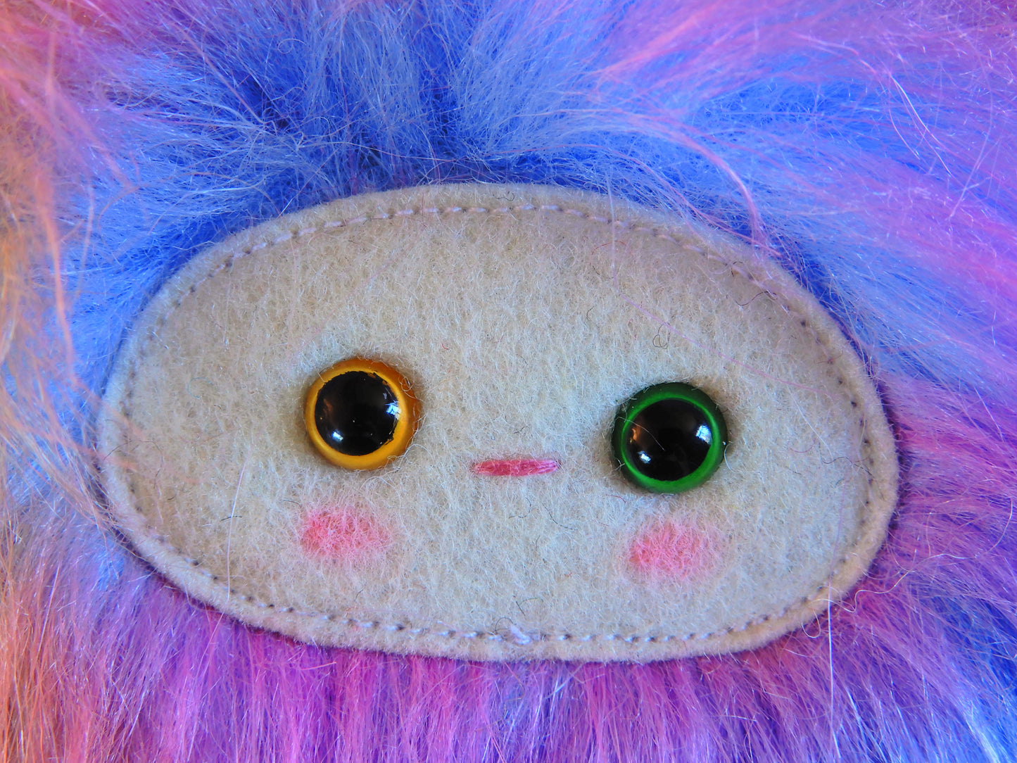 Floof the Rainbow Sprite keychain/ bag charm