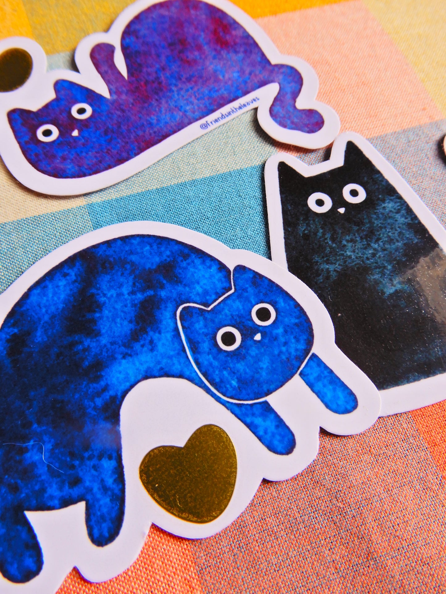 cat sticker set