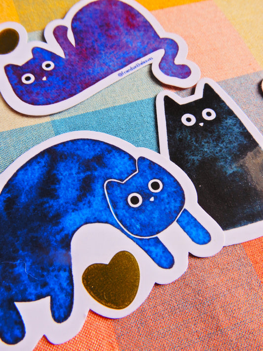 cat sticker set