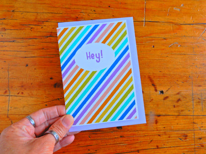 Rainbow Greeting Card