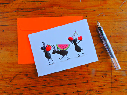 Ants Greeting Card