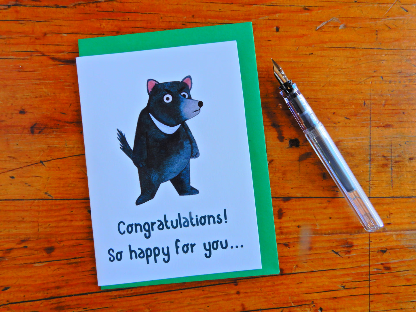 Tasmanian Devil Greeting Card