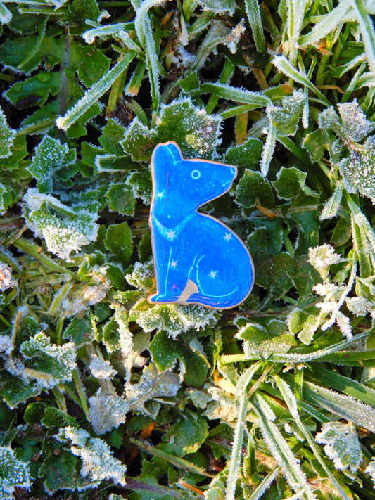 Tasmanian Devil wooden pin