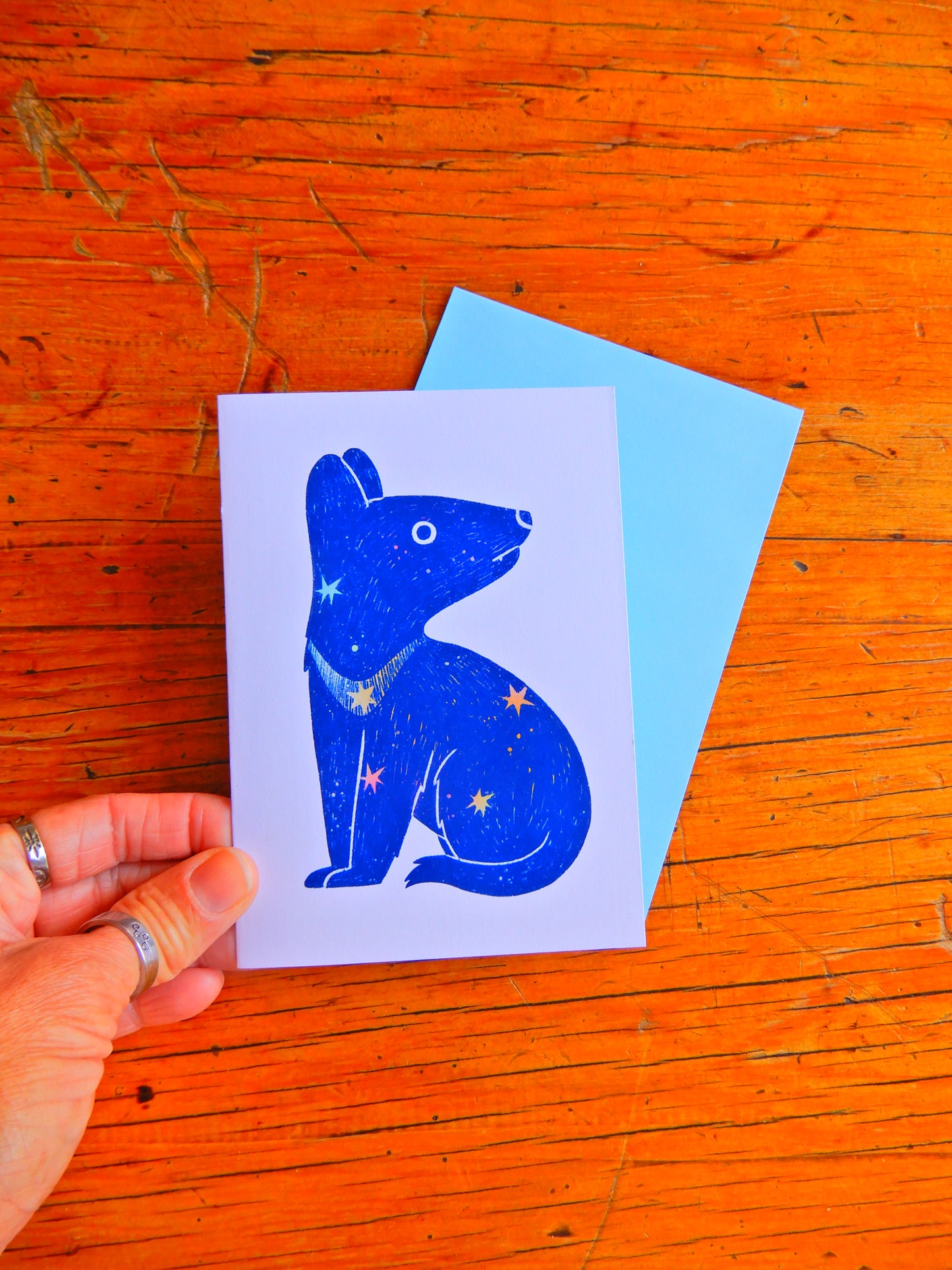 Magical Tasmanian Devil greeting card