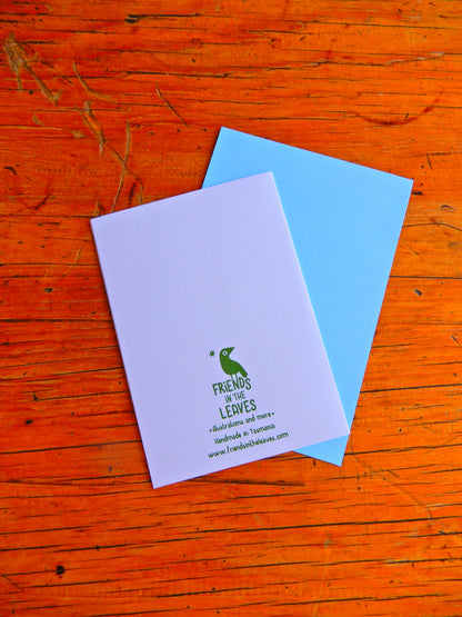 Magical Tasmanian Devil greeting card
