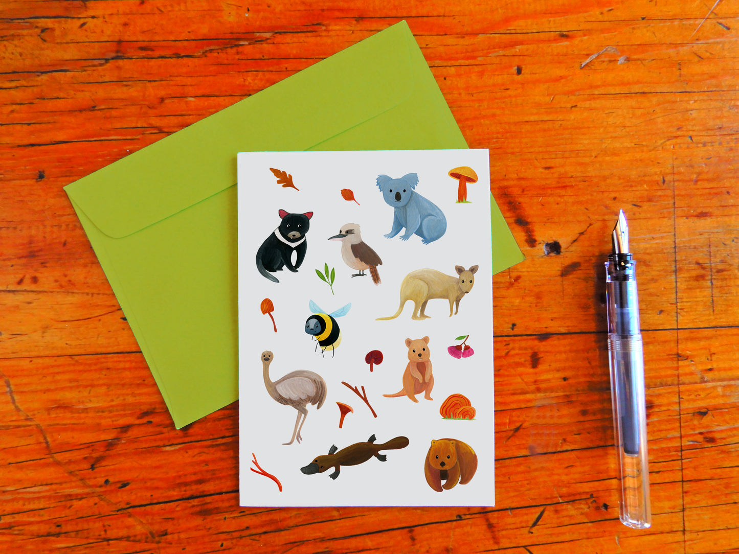 Bush Animal Greeting Card