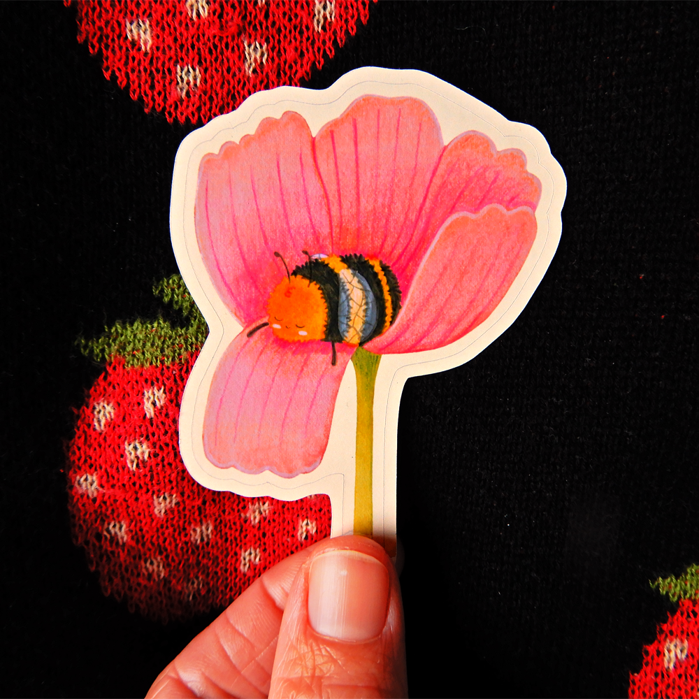 Sleepy bee