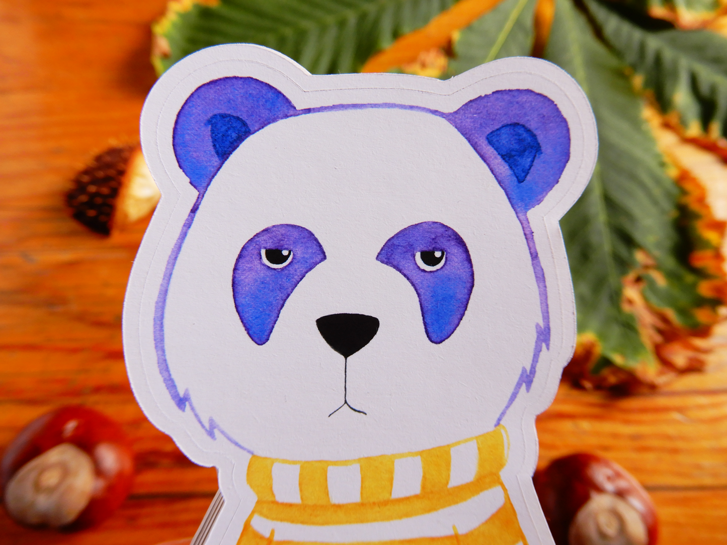 Die Cut Panda Sticker